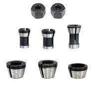 Biwwubik Set di 8 pinze per router per trapano, incisione e intaglio, fresa elettrica