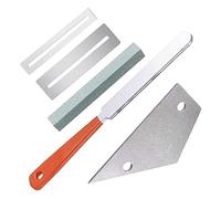Biwwubik Set di per chitarra set di strumenti per lucidatura e livellamento pinze per chitarra set di strumenti per la manutenzione della chitarra per pinzette