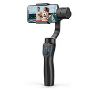 Biwwubik Stabilizzatore cardanico a 3 F8, supporto per telefono, stabilizzatore di registrazione video anti-vibrazione per telefono cellulare e smartphone