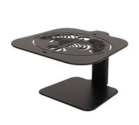 Biwwubik Supporto per bilancia elettronica per macchina da caffè, supporto regolabile per estrazione e pesatura, supporto per pesatura del caffè (nero 3)