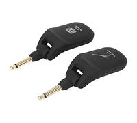 Biwwubik Wireless Guitar System - Ricevitore wireless ricaricabile a 4 canali per chitarra elettrica
