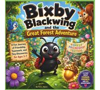 Bixby Blackwing and the Great Forest Adventure: A Fun Journey of Friendship, Teamwork, and Tiny Discoveries for Ages 3-7| Animals Storybook| Bugs| ... & Kindergarten books| Size 8.5 x 8.5