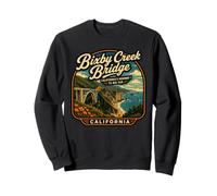 Bixby Cr ridge Viaggio in California a Big Sur Vacation Felpa