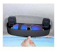 BIXUAN Compatibile con A3 A4 A5 A6 B8 B9 C7 C8 Q3 Q5 Q7 8U 8Y 8V 2021-2023 Porta Occhiali da Sole Custodia per Occhiali da Auto portaocchiali Scatola Organizer per Occhiali Custodia