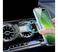 BIXUAN Compatibile con Mercedes Benz W177 V177 GLA H247 C118 EQA, supporto telefonico per telefono cellulare, supporto per navigazione, TPE (testa sferica da 17 mm)
