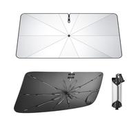 BIXUAN Parabrezza Parasole Compatibile con Audi Q7 4M 2016-2025 S RS Ombrello Anteriore Auto Parasole Frontale Parasole Parasole Isolamento Termico Protezione UV Q7 Accessori