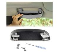 BIXUAN Portaocchiali Compatibile con Mercedes Benz GLA Classe X156 / C-Classe W205 / GLC SUV X253/ B-Classe W246/ A-Classe W176 Organizzatore Occhiali Custodia per Occhiali da Auto Scatola porta