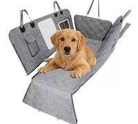 BIXUFA Coprisedile Auto per Cani per VW Touran 1T ab Bj.2003-2006,Rivestimento per Sedile Dell'Auto di Panno Oxford Impermeabile Antigraffiato e Antiscivolo,Grey