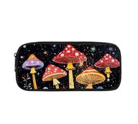 Biyejit Astuccio per matite a forma di fungo, per bambini, per cosmetici, cosmetici, monete, borsa per donne, articoli da toeletta per adolescenti, ragazzi e ragazze, regalo per il rientro a scuola