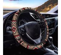 Biyejit Aztec Tribals - Coprivolante per auto, antiscivolo, facile da installare, universale, per la maggior parte delle auto, SUV