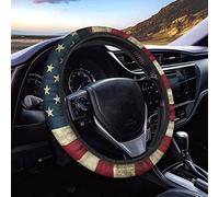 Biyejit Coprivolante in neoprene per auto con stampa bandiera americana da 14 a 15 pollici antiscivolo per SUV Berlina furgoni camion universale