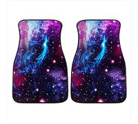 Biyejit Galaxy Stars - Tappetini anteriori per auto, per SUV, camion, 2 pezzi