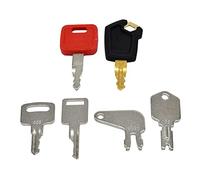 Biyouparts 5P-8500 7 chiavi di accensione 8H-5306 compatibili con Caterpillar Compatibile con custodia compatibile con JCB compatibile con John Deere compatibile con Hitachi