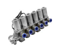 Biyouparts Gruppo elettrovalvola 24V 20Y6041611 20Y604-1611 compatibile con escavatore Komatsu 6D107 motore PC130-8 PC200-8 PC270-8