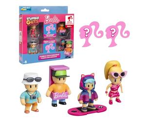 Bizak (64110021 Stumble Guys X Barbie Pack Deluxe 6 Figure