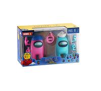 Bizak Among Us S2 Action Figure Pack da 2 - Rosa + Azzurro (64116215)