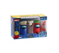 Bizak Among Us S2 Action Figure Pack di 2 - Blu Scuro + Rosso (64116215)