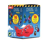 Bizak- Among us s2-Confezione da 1 Scatola a Sorpresa Bambole e Figure d'azione, Multicolore, 6411-2207