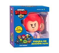 Bizak Brawl Stars Action Figure Pack 1 in scatola - Colt. Figure del gioco multiplayer di combattimento, articolate 11 cm (64116011)