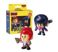 Bizak Brawl Stars Pack 2 figure da 6 cm. in Scatola, Personaggi di Colt e Bibi, (64112015-3)