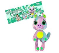 Bizak Bubble Pops, peluche magici che moltiplicano le sue dimensioni x5, processo emozionante e odore di gomma, 12 diversi animali con aroma e zampe Stem, Capibara Menta (64492004-8)