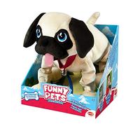 Bizak Funny Pets, Cuccioli che possono passeggiare e portare dove vogliono senza bisogno di batterie, Carlino (64202452)