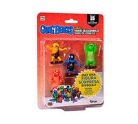 Bizak Gang Beasts, Confezione da 5 figure in blister Costume Gatto Rosso, Personaggi da collezione del Gioco multiplayer di combattimento (64114020), 64114020-1