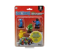 Bizak Gang Beasts de, Confezione da 5 figure in blister Costume Pollo Giallo, Figure collezionabili del Gioco multiplayer di combattimento (64114020), 64114020-2