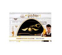 Bizak Harry Potter - Portachiavi in confezione da 3, assortimento di diversi modelli, con alto livello di dettaglio, astuccio Deluxe di Harry Potter, cofanetto Premium con chiusura magnetica (64118350