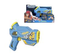 Bizak Hydro Mad Mini Blaster Blu e Giallo Acqua elettrica compatta con luce LED, portata fino a 5 m e batteria ricaricabile, giocattolo acquatico potente, per bambini dagli 8 anni (62001153-1)