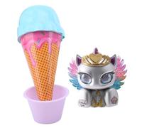 Bizak Ice Surprise Serie 3, Coni Gelato con Unicorni Ultra- Metallizzati, con oltre 8 sorprese per Fare unboxing e Scoprire, customizable e con Slime, (64261234-1)