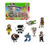 Bizak Italian Brainrot Confezione da 8 statuette da collezione, 8 modelli, 5 cm (35007602)