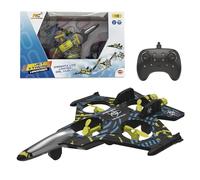 Bizak Jet Xtreme Harrier Aereo RC 4 Canali, Acrobazie e Decollo Automatico, Stabile e Preciso, Luci LED, +8 anni, (65430001)