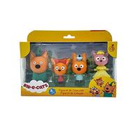 Bizak Kid e Cats Pack 4 Figuras 8 cm Articuladas (63175006) Giocattolo, Multicolore