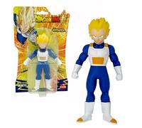 Bizak Monsterflex Dragon Ball Super Saiyan Vegeta Bambola Super estensibile ed elastico, 25 cm, 12 da collezionare, per adulti fan collezionisti e bambini dai 4 anni (64390230)