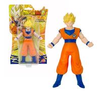 Bizak Monsterflex Goku Super Saiyan Dragon Ball, bambola super estensibile ed elastico, 25 cm, 12 da collezionare, per adulti fan collezionisti e bambini dai 4 anni (64390230)
