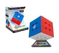 Bizak Nexcube 3x3 Classico, Il Cubo per Speedcubers. Massima velocità. Senza adesivi. con posizionamento preciso e sistema a doppia regolazione, multicolore (64559901)