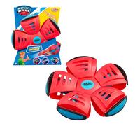 Bizak Phlat Ball Colore Rosso, Disco e Palla 2 in 1 schiacciabile e Portatile, Lancia Come Disco e Cattura Come Palla, Giocattolo Attivo per Esterno, per Bambini dai 5 Anni (6551614-1)