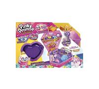 Bizak Pinky Promise portagioie Palazzo Diamante dove potrete giocare nelle vostre più di 5 stanze, include giardino segreto e chiave per aprirlo, oltre a 2 gemme, funge da contenitore (64320005)