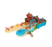 Bizak Playset Deserto Pokemon Transformable, Playset per giocare con tutti i tuoi Pokemon, include trappole nascoste e zone esclusive (63222836)