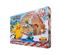 Bizak Pokemon 63223066 - Calendario dell'Avvento speciale con 16 figure e 8 accessori per decorare e montare