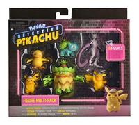 Bizak Pokemon - Confezione da 6 figure Detective Pikachu 63227602, colore/modello assortiti