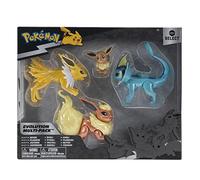 Bizak Pokemon Multievolution Eevee 4 Figurine, Set regalo con figure di grande dettaglio, articolate ed evolute (63222837)