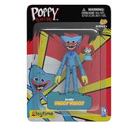 Bizak Poppy Playtime, action figure snodata di Huggy Wuggy Scary, 13 cm, con accessori come nel videogioco, diversi personaggi da collezionare, a partire da 6 anni (64230014)
