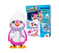 Bizak Salva il pinguino rosa, animale domestico interattivo per ragazzi e ragazze, con unboxing e esperienza di pulizia, prenditi cura delle tue esigenze e tienilo felice (62008650) Spagnola