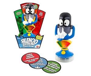 Bizak Silenzio estremo, divertente sonometro a forma di microfono che rileverà quante cose sei in grado di fare in silenzio, 50 test diversi, 3 livelli di sensibilità, + 6 anni, (30693770)