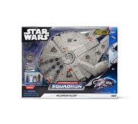 Bizak Star Wars Micro Galaxy Squadron, Nave Halcon Mileanrio con Lux e suono, include 4 figure (62610022)