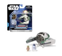 Bizak Star Wars Nave 8 cm Jedi Starfighter di Yoda, con 2 figure (62610008)