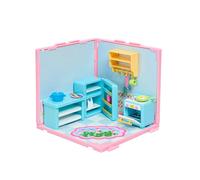 Bizak Suite Spaces Progetta la tua cucina, Set fai da te modulare personalizzabile con mobili e accessori, include 20 accessori e carte decorative, per ragazze dai 6 anni (64554115)