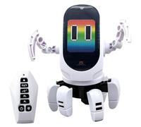 Bizak YCOO Octobot, Robot elettronico per bambini, giocattolo interattivo con movimento e suono, con animazioni e luci a LED e danza al ritmo della musica, ragazzi e ragazze +5 anni, (62008527)